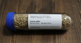 Щепа для окуривателя в тубе Дуб